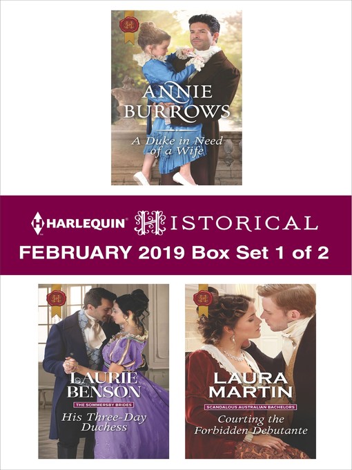 Title details for Harlequin Historical February 2019, Box Set 1 of 2 by Annie Burrows - Wait list